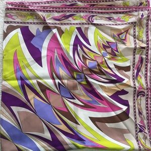 Emilio Pucci scarf - 100% silk NWT